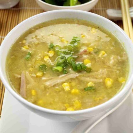 Chicken Sweet Corn Soup at Seaview Malaysian and Thai Restaurant Redhead NSW