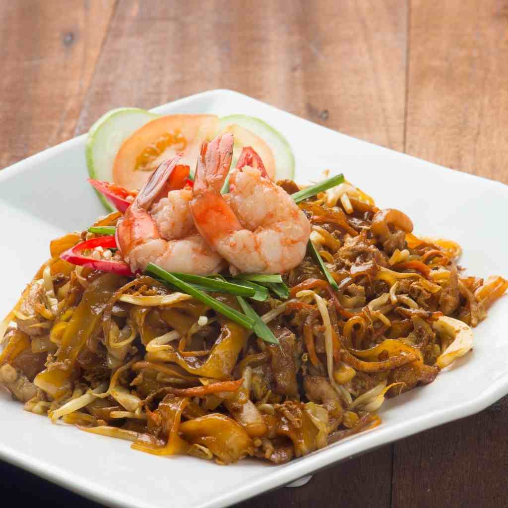 Fried Kway Teow at Seaview Malaysian and Thai Restaurant Redhead NSW